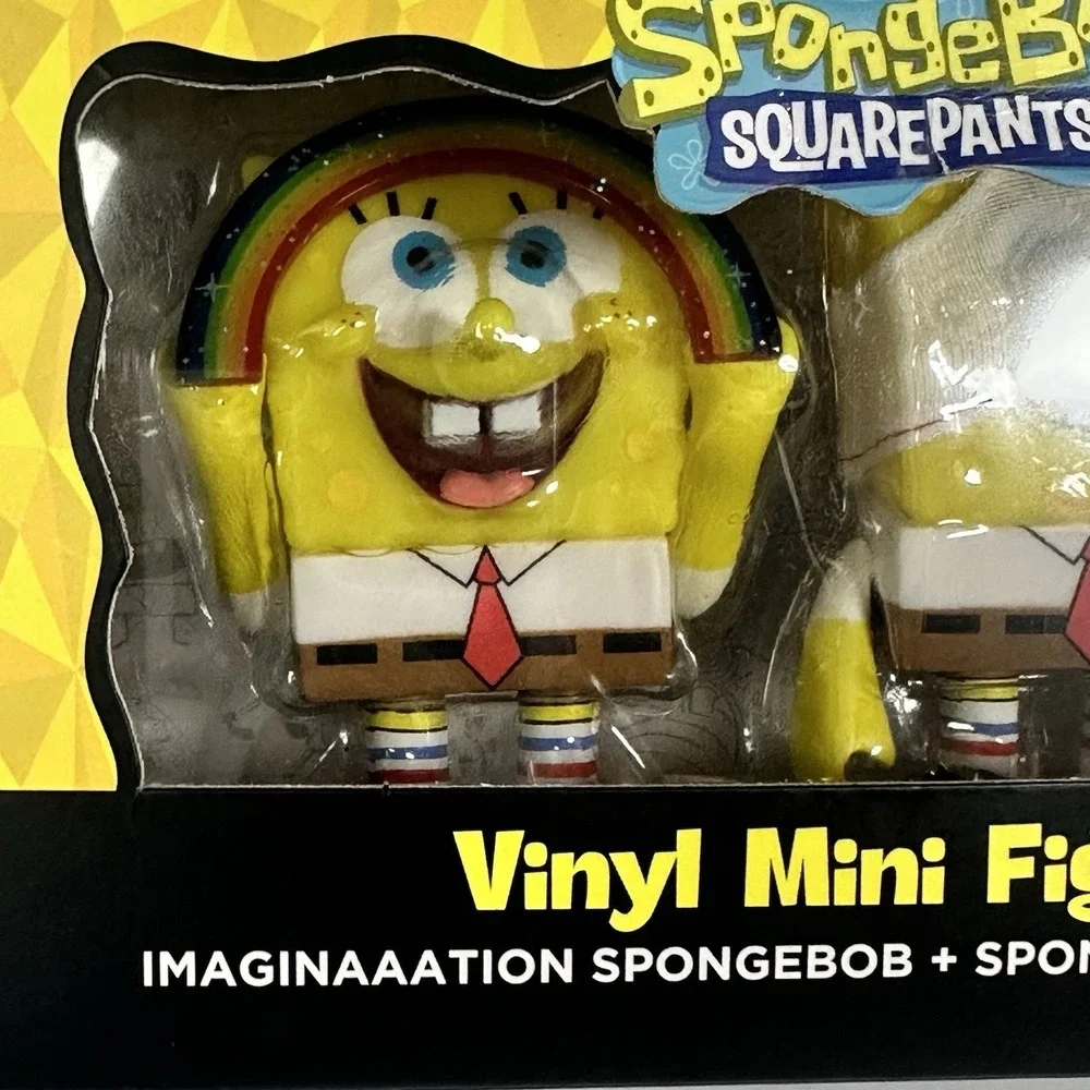 SpongeBob SquarePants Vinyl Mini Figures 2 Pack Imaginaaation Underpants